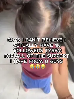 1K FOLLOWERS?! 😭😭😭