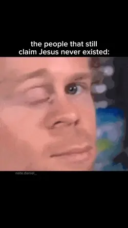 Jesus existed meme