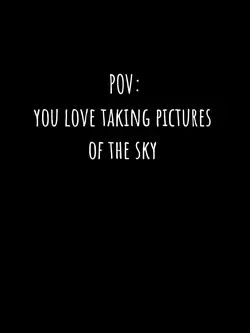 I love the sky sm