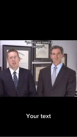 Outdoor lawyer