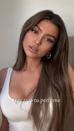 Que rico tu perfume 