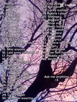 Ask me anything 