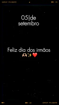 Feliz dia dos irmãos