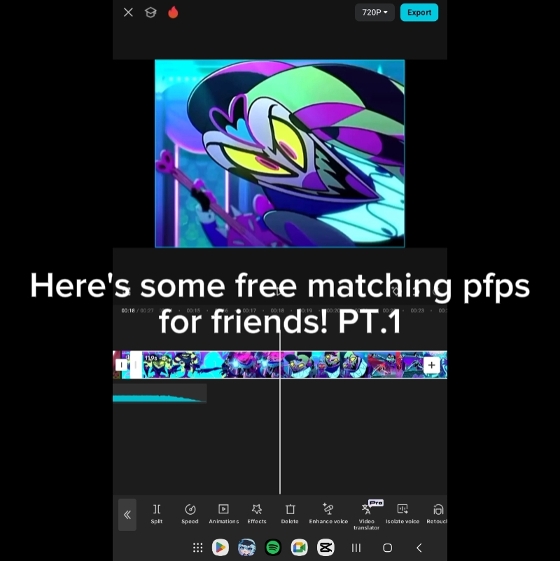 capcut template cover