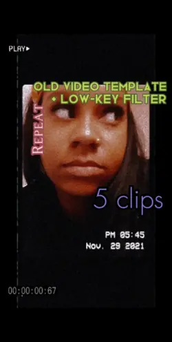 old tv/video effect