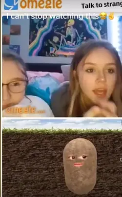 Potato in Omegle😂