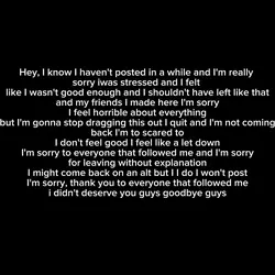 I'm sorry
