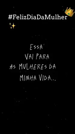feliz dia da mulher 