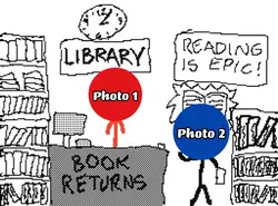 Library meme