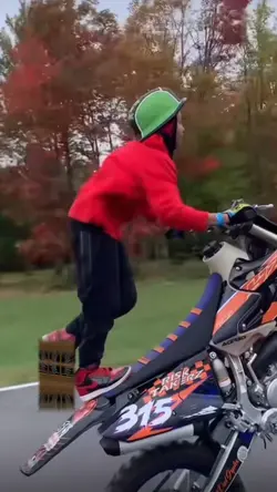 He killing it.