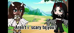 Aren't I scary?
