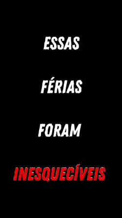 férias inesquecíveis