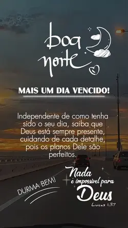 Boa noite 