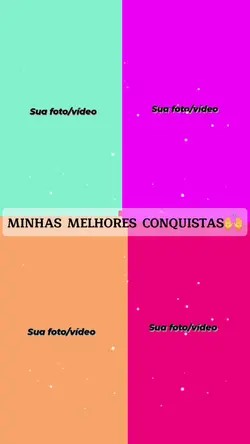 Minhas conquistas