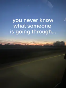 you never know 