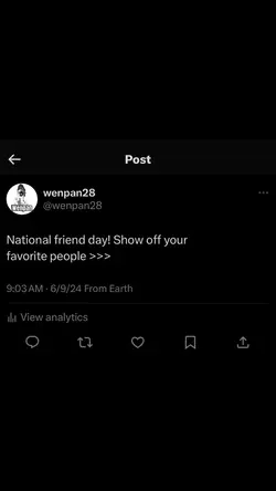 National friend day