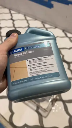 Grout release 