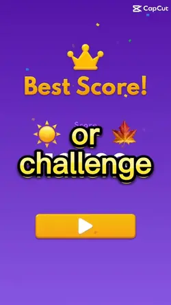 high score reveal 😝