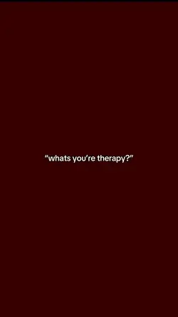 therapy.