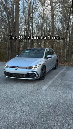 The stare isn’t real