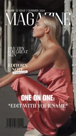 video to magazine 📸✨