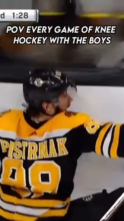 Knee hockey be like