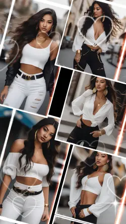 Heart collage