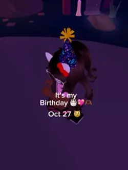 My birthday🎂