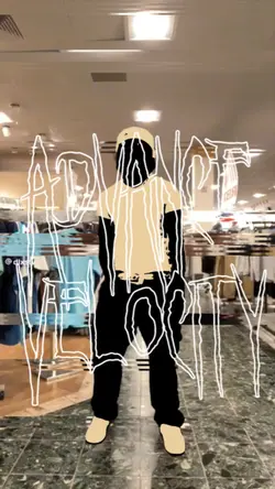 Advance velocity 