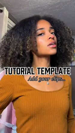 Tutorial Template 