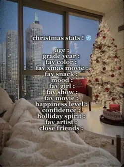 xmas stats ❄️🤞