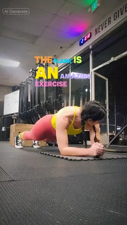 Plank exercise 
