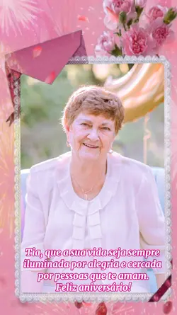 Aniversário tia