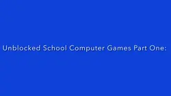 School Games Part 1: