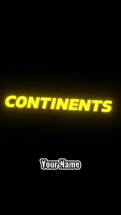 Continents song 