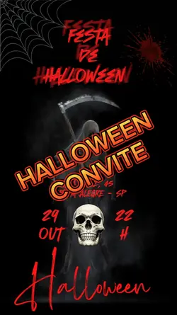 HALLOWEEN CONVITE 