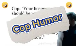 Cop Humor Bad Boys