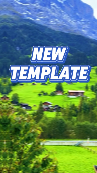 capcut template cover