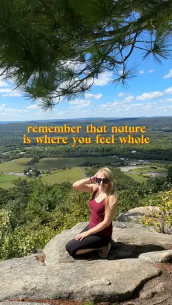 Nature make you feel