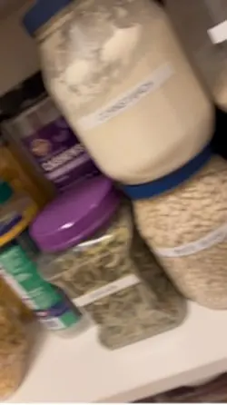 Groceries organized 