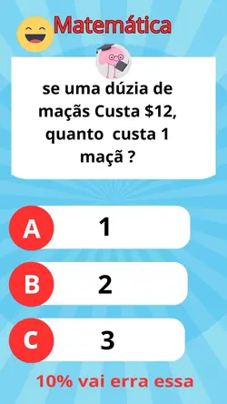 quiz de matemática 
