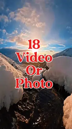 18 video or photo 