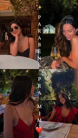 Parabéns pra mim ❤️✨