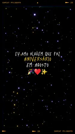 Aniversário Agosto