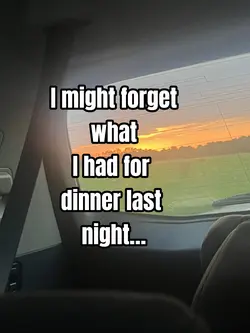 I won’t forget