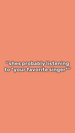 favorite singer