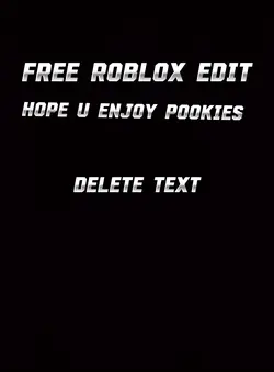 Free roblox edit