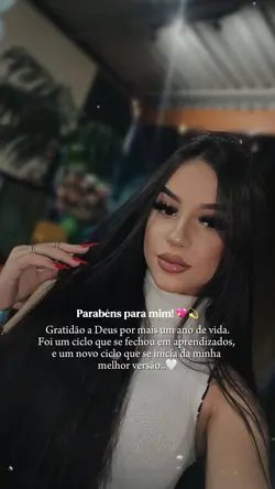 parabéns para mim 🏆