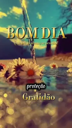 Gratidão Senhor!