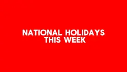 National holidays